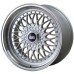 BOLA TX09 18x8.0 18x8.5 18x9.5 SILVER POLISHED LIP